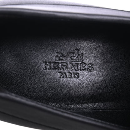 HERMES モカシンディディ70　黒　37 1/2