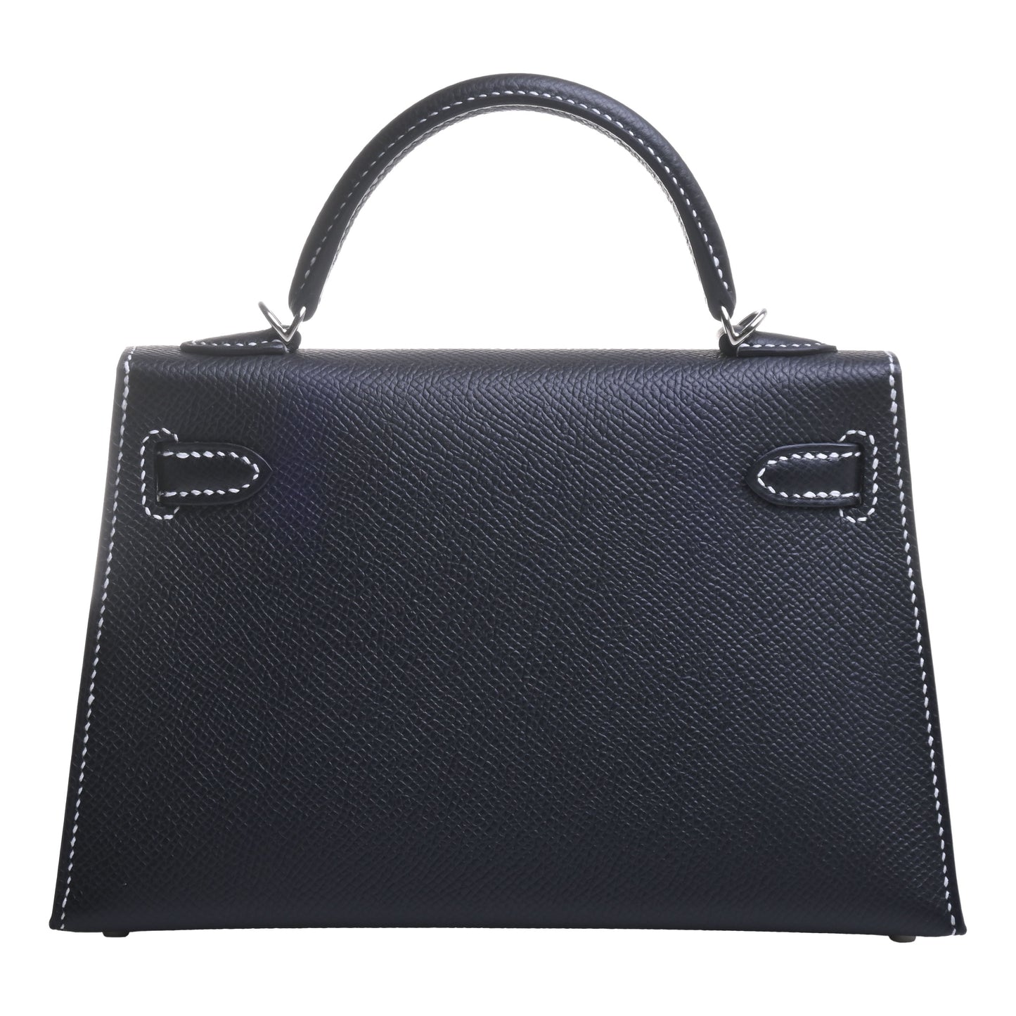 HERMES ミニケリー2　パーソナルオーダー　ヴォーエプソン　黒　パールグレー　SS　W刻印