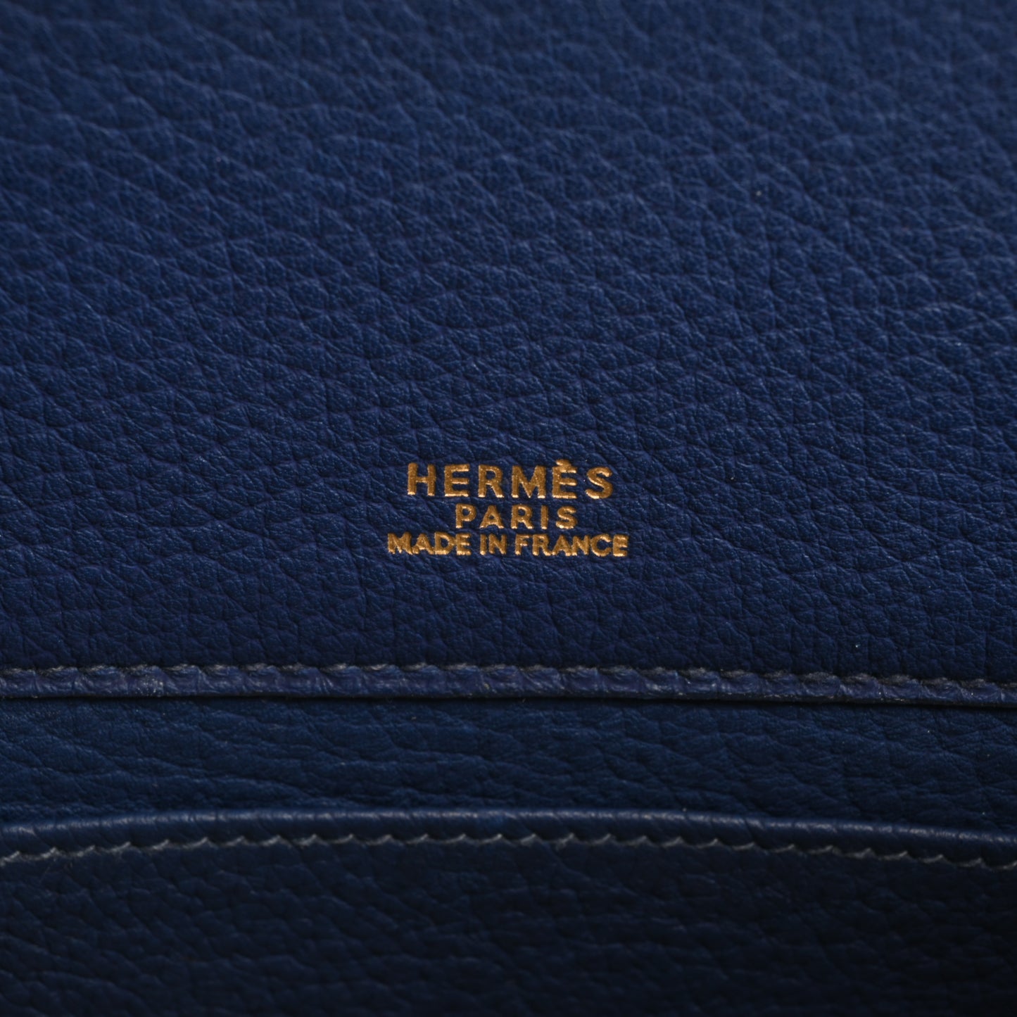 HERMES シェルパPM　フィヨルド　ブルー　〇Y刻印