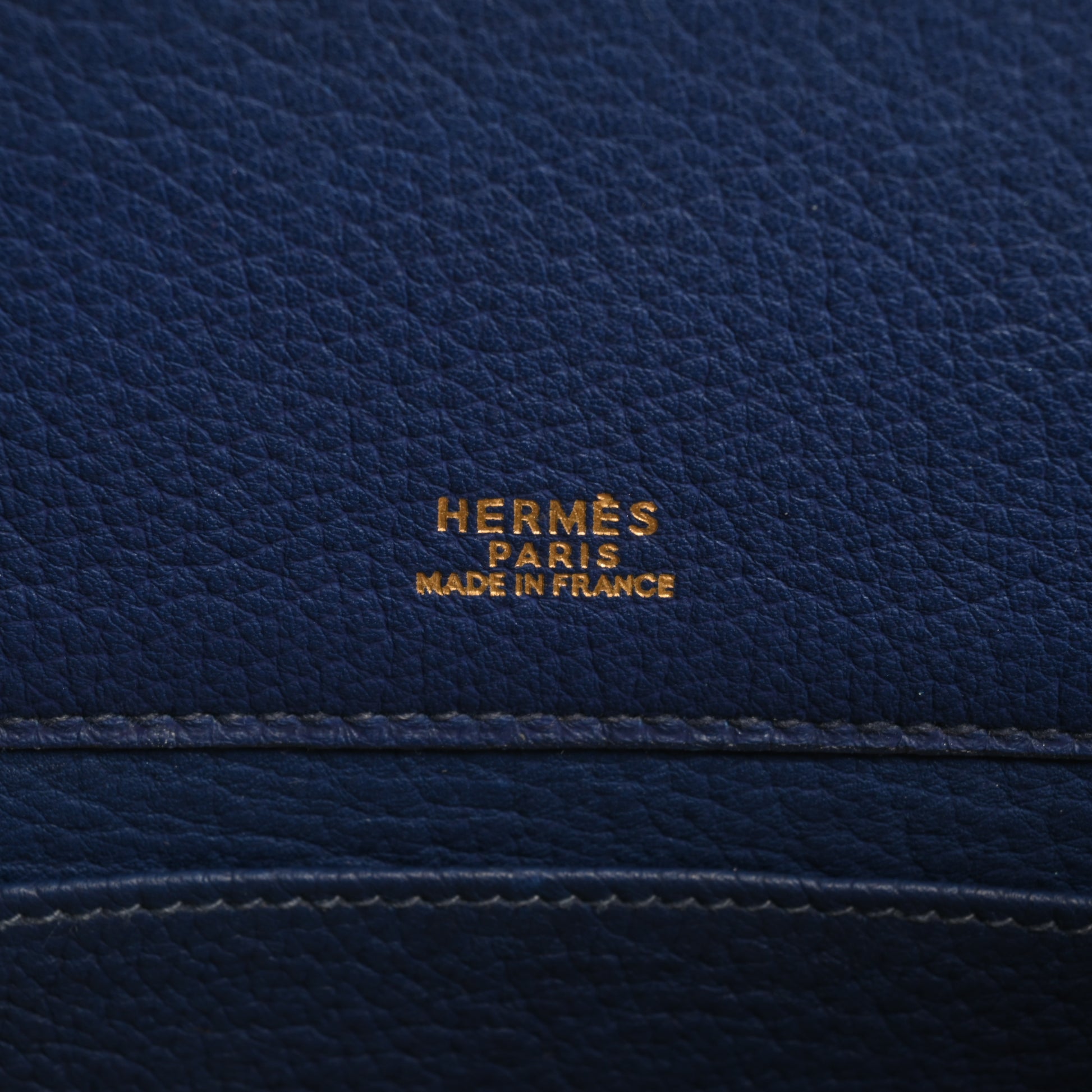 HERMES シェルパPM　フィヨルド　ブルー　〇Y刻印