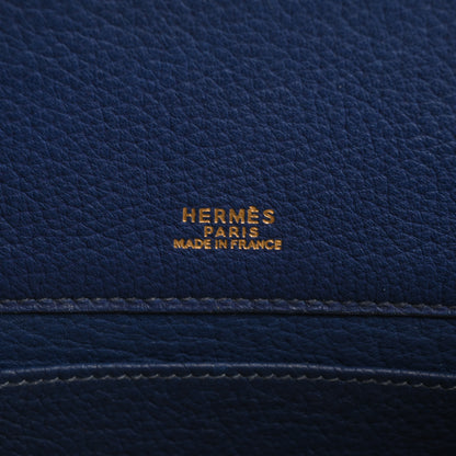 HERMES シェルパPM　フィヨルド　ブルー　〇Y刻印