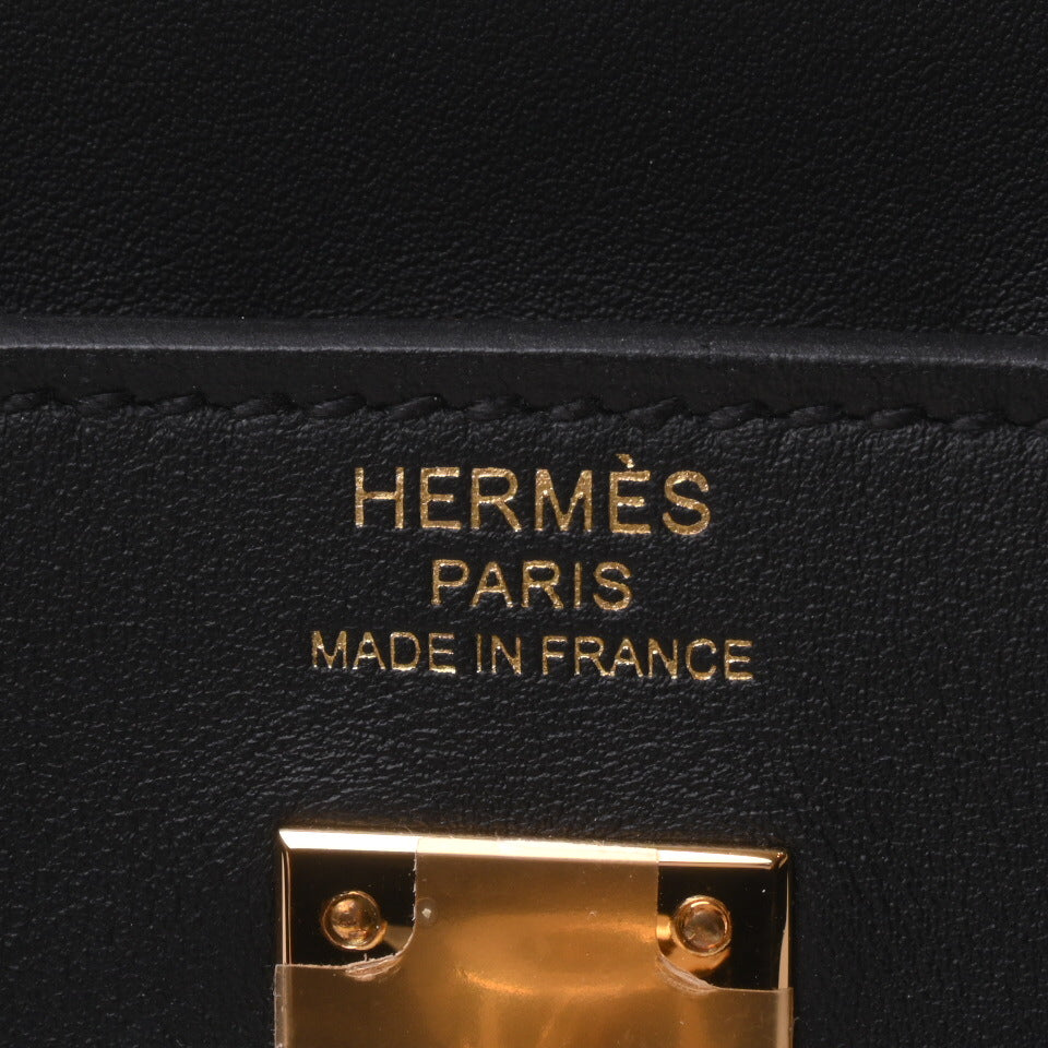 HERMES ケリームーヴ ヴォ―スイフト ブラック SS W刻印