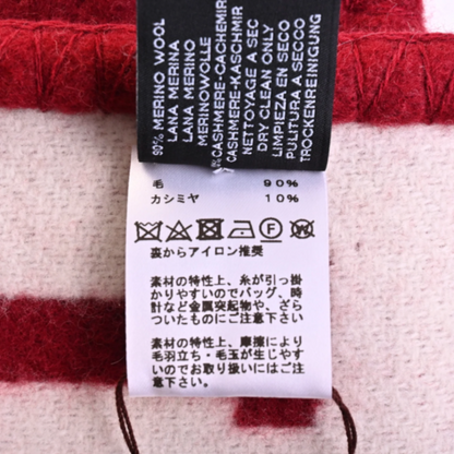 プレートアヴァロン3　毛　カシミヤ　エクリュ　ルージュアッシュ