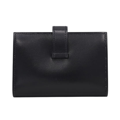 ベアン　カードケース　ボックスカーフ　ソーブラック　B刻印