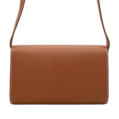 Doggy Medor Shoulder Bag Couchevel Gold GP 〇WStamp