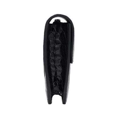 コンスタンススリム　アリゲーター　ブラック　SS　B刻印