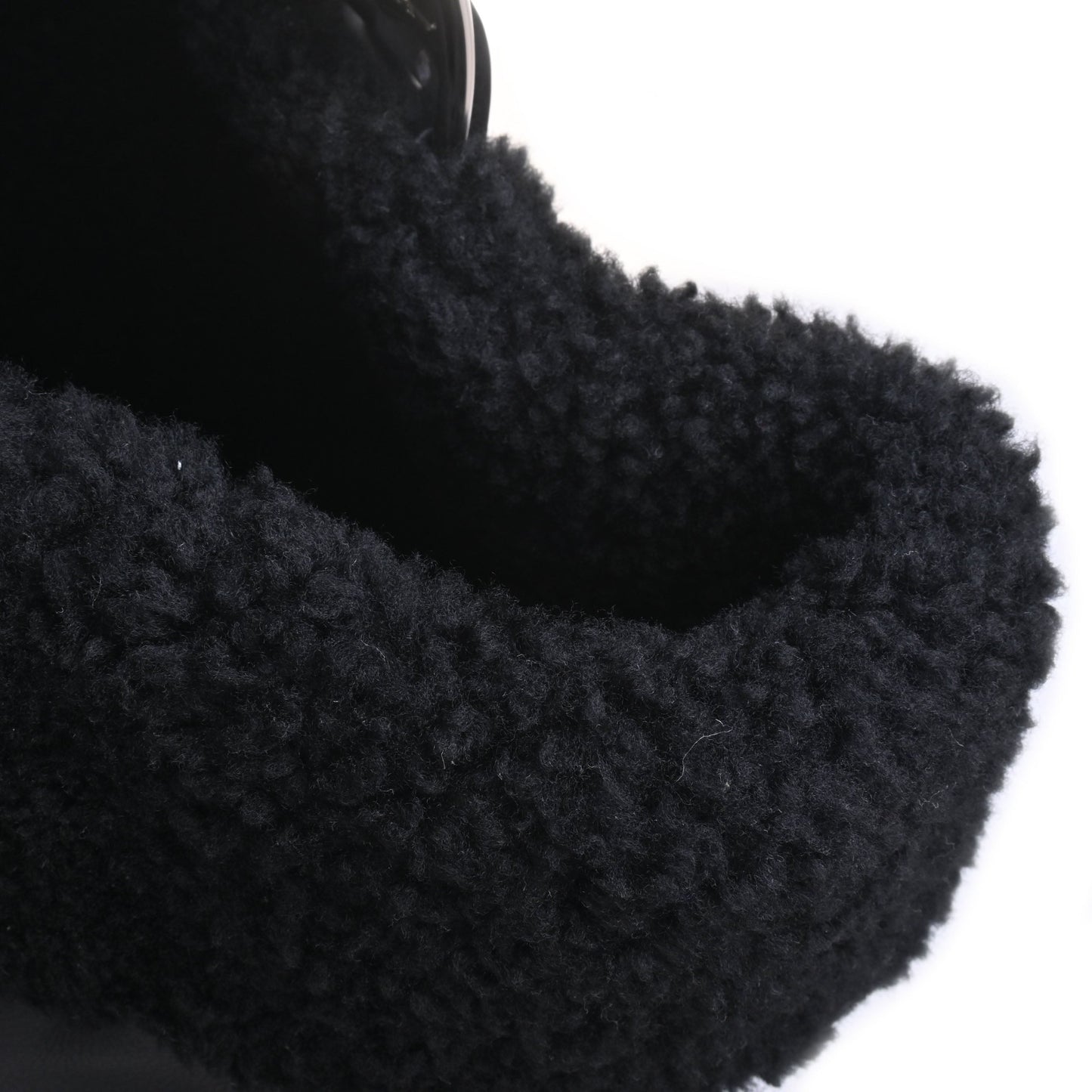 エトリヴィエール　ショッピングアビエイター　トリヨンクリストバル　ムートン　ブラック　SS　C刻印