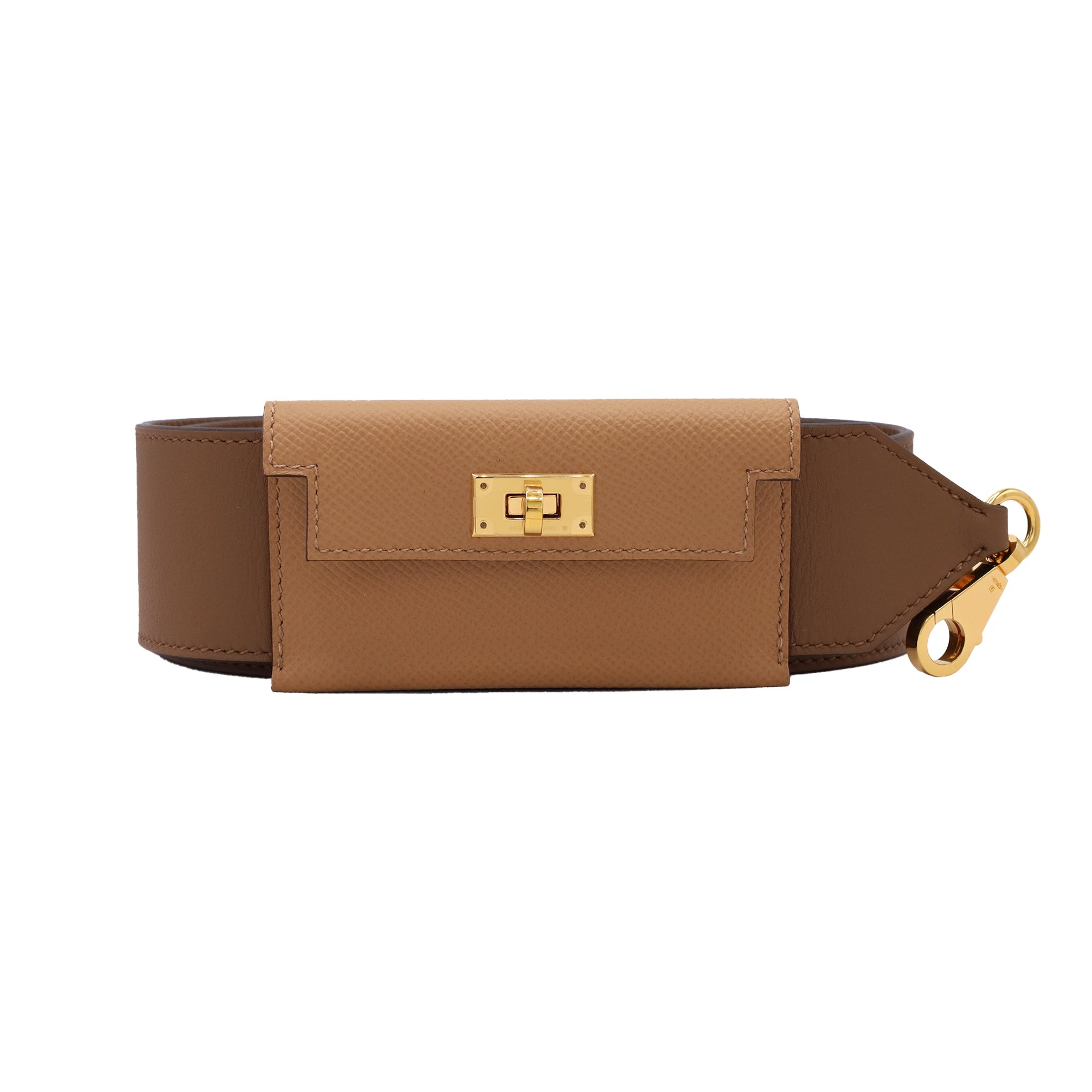 HERMES ケリーポケットバンドリエール ヴォーエプソン ヴォースイフト
