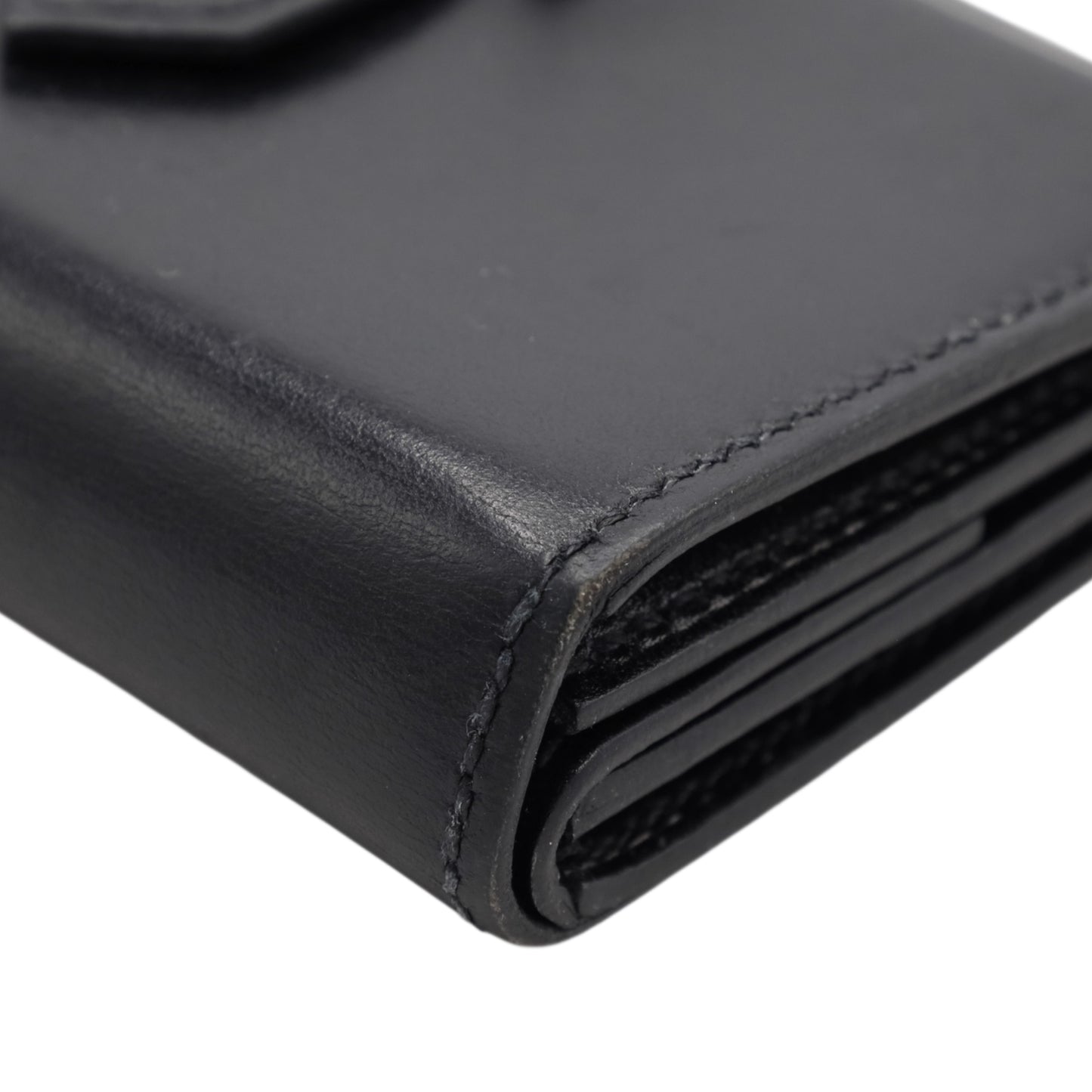 ベアン　ミニ　ボックスカーフ　ブラック　ソーブラック　B刻印