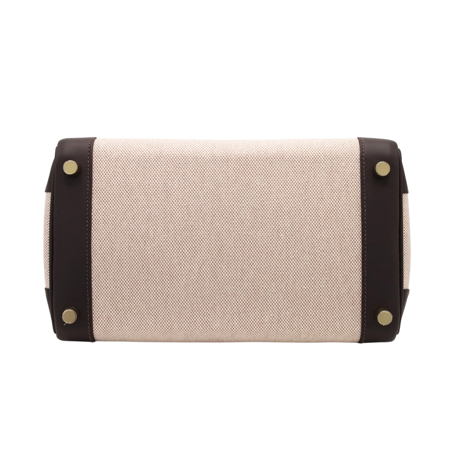 バーキン25　ヴォースイフト　トワルアッシュ　 べブラン　エクリュ　GP　K刻印