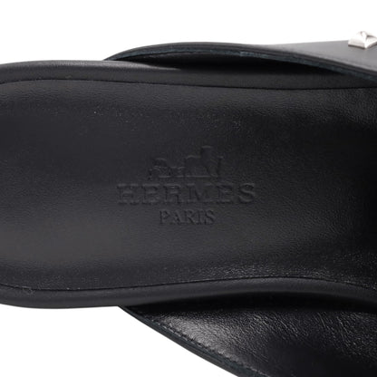 オズ　ミュール　サンダル　メドールスタッズ　ブラック　SS　36