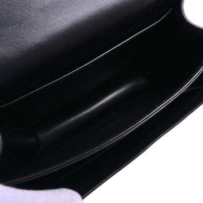 コンスタンスミニ　リザード　ブラック　ルテニウム金具　□I刻印