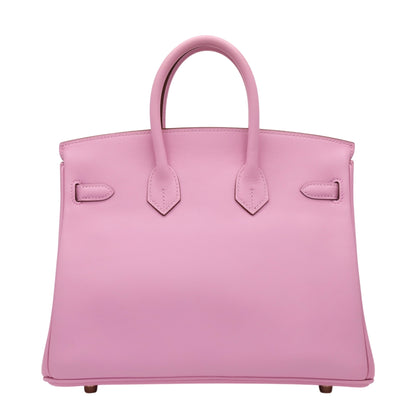 バーキン25　ヴォースイフト　モーヴシルベストル　PG　U刻印