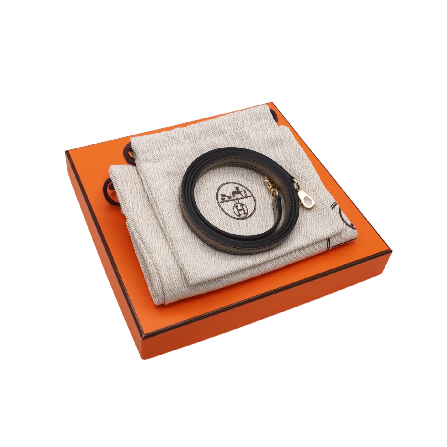 迷你凯莉包 2 个人订单 Vaux Epson 黑色 Griasphalt 香槟金色五金件 W 雕刻