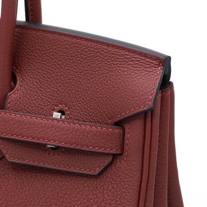 Birkin 25 多哥红灰 SS GStamp