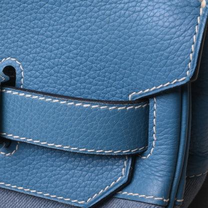 Shoulder Birkin Torillon Clemence Denim Blue Jean SS □K engraved