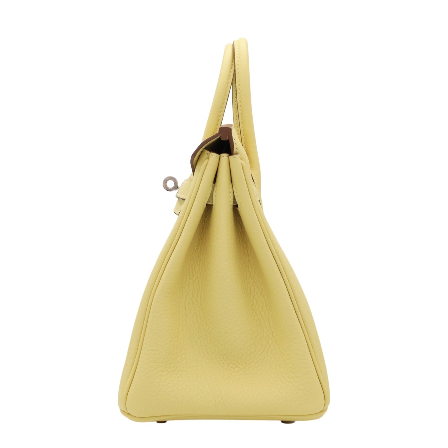 Birkin 25 Togo Jaune Poussin SS K stamp