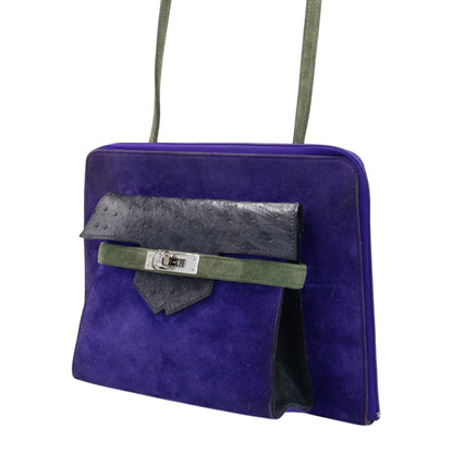 ニューアムステルダム　ドブリス　オーストリッチ　パープル　ブラック　SS　◯P刻印