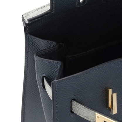 バーキン20　セリエ　フォーブル　ミッドナイト　アリゲーター　ヴォースイフト　ヴォーエプソン　グリミスティ　グリシマン　ブラック　オレンジ　シャンパンゴールド金具　K刻印