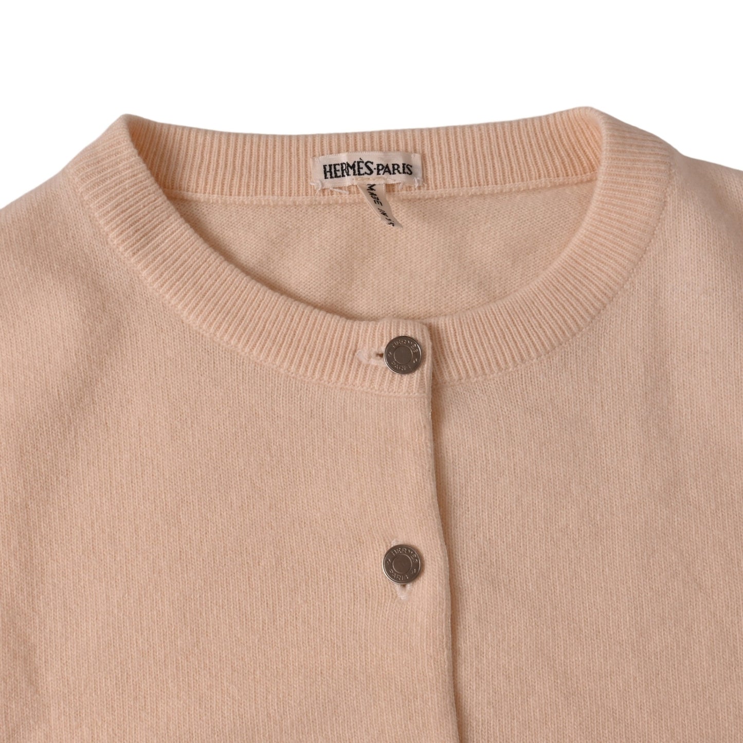 アンサンブル　カシミヤ　ホワイト　L