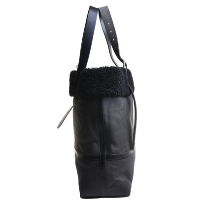 エトリヴィエール　ショッピングアビエイター　トリヨンクリストバル　ムートン　ブラック　SS　C刻印