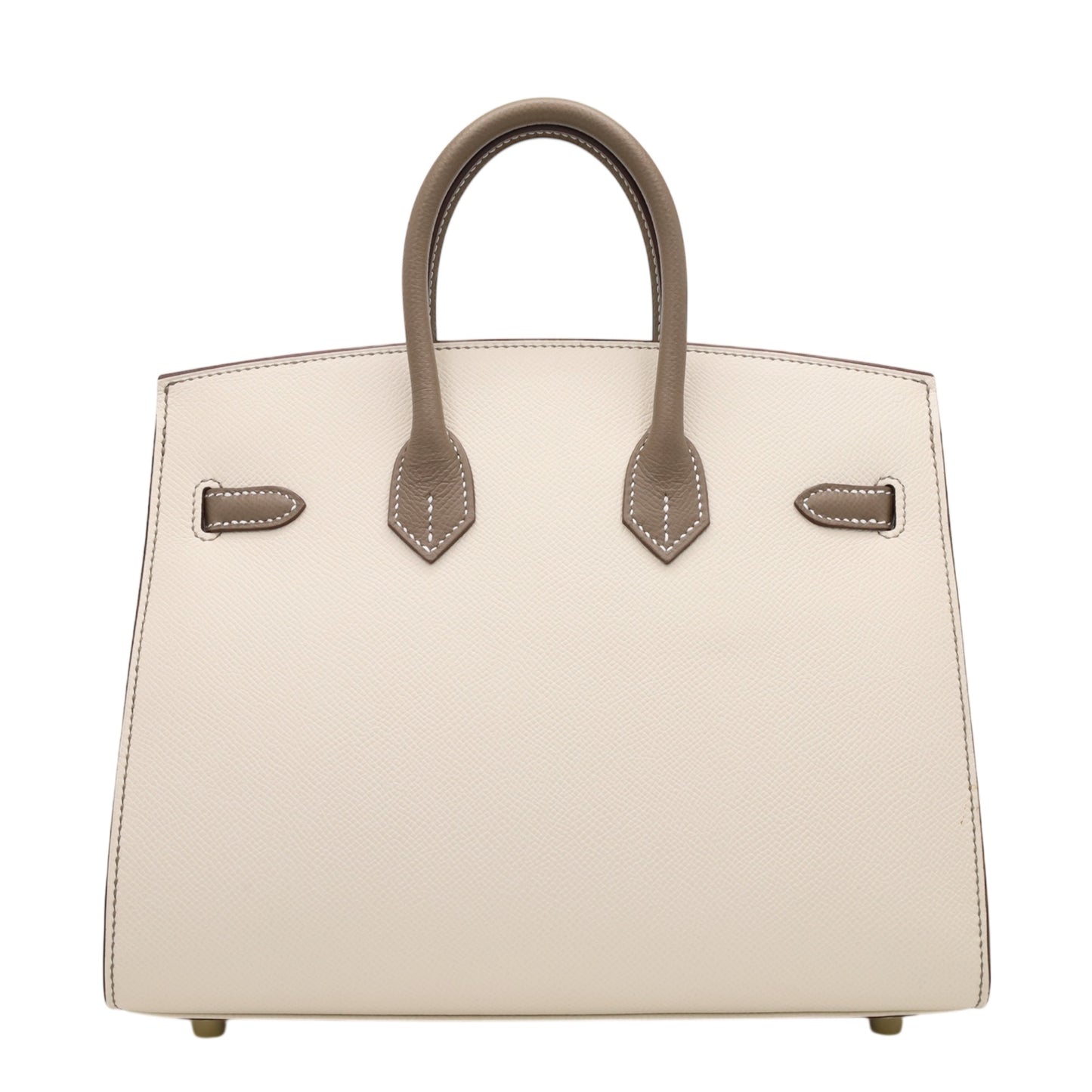 バーキン25　パーソナルオーダー　セリエ　ヴォーエプソン　クレ　エトゥープ　マットGP　Z刻印