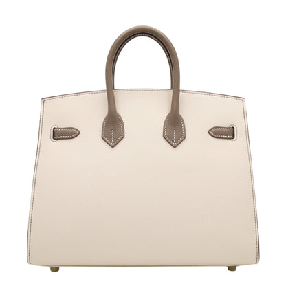 バーキン25　パーソナルオーダー　セリエ　ヴォーエプソン　クレ　エトゥープ　マットGP　Z刻印