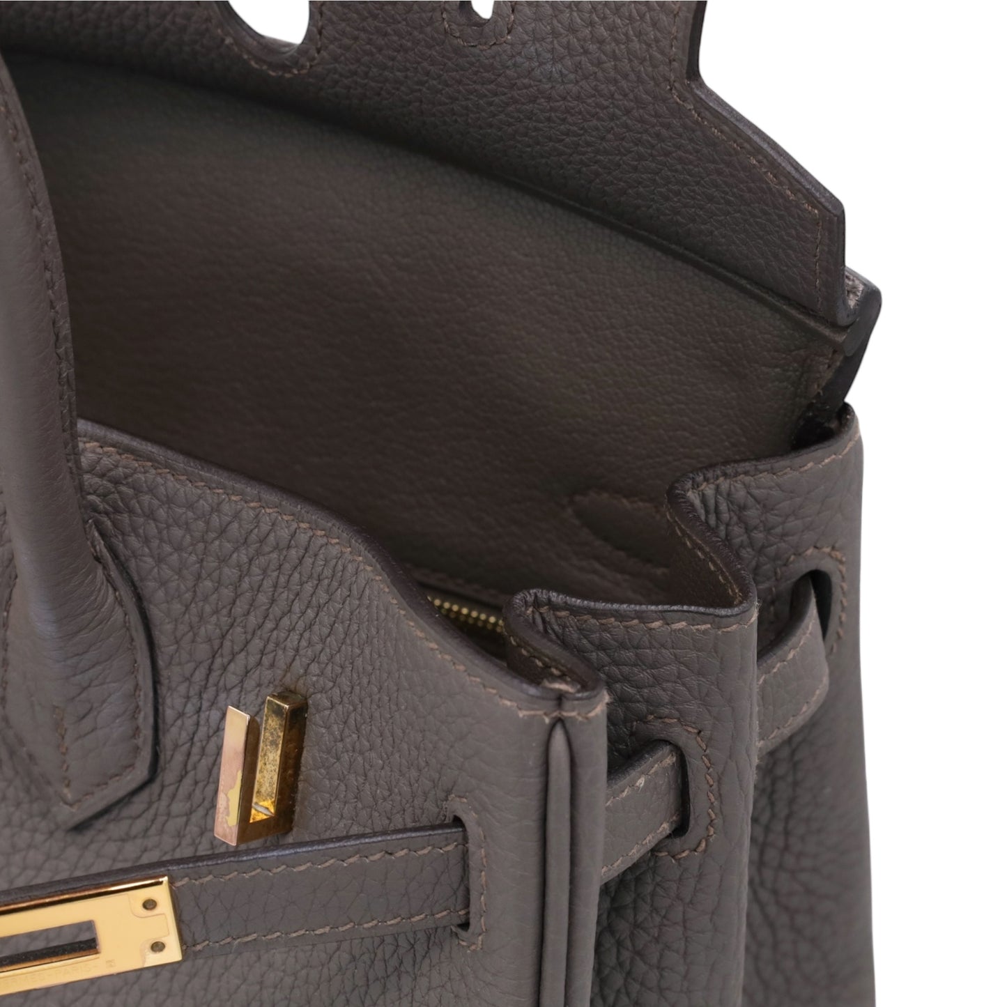 バーキン25　トゴ　エタン　PG　D刻印