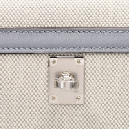 ケリー25　トワルアッシュ　ヴォースイフト　ブルーグラシエ　エクリュ　SS　K刻印