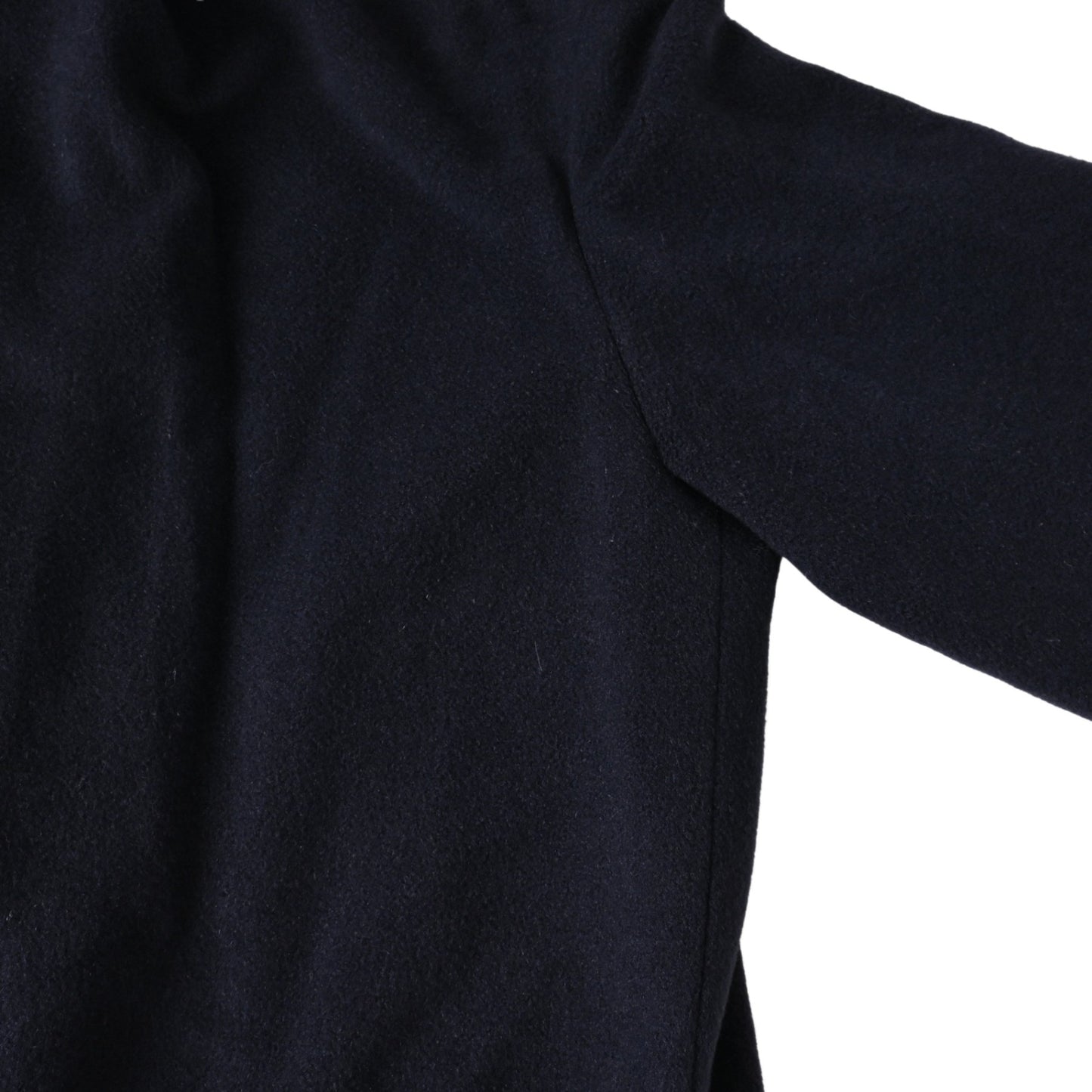 ストール付きコート　カシミヤ　ネイビー　36