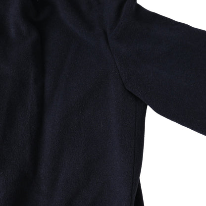 ストール付きコート　カシミヤ　ネイビー　36