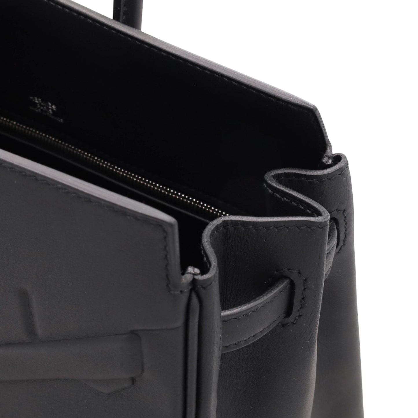 Shadow Birkin 25 Vaux Swift Black SS K stamp