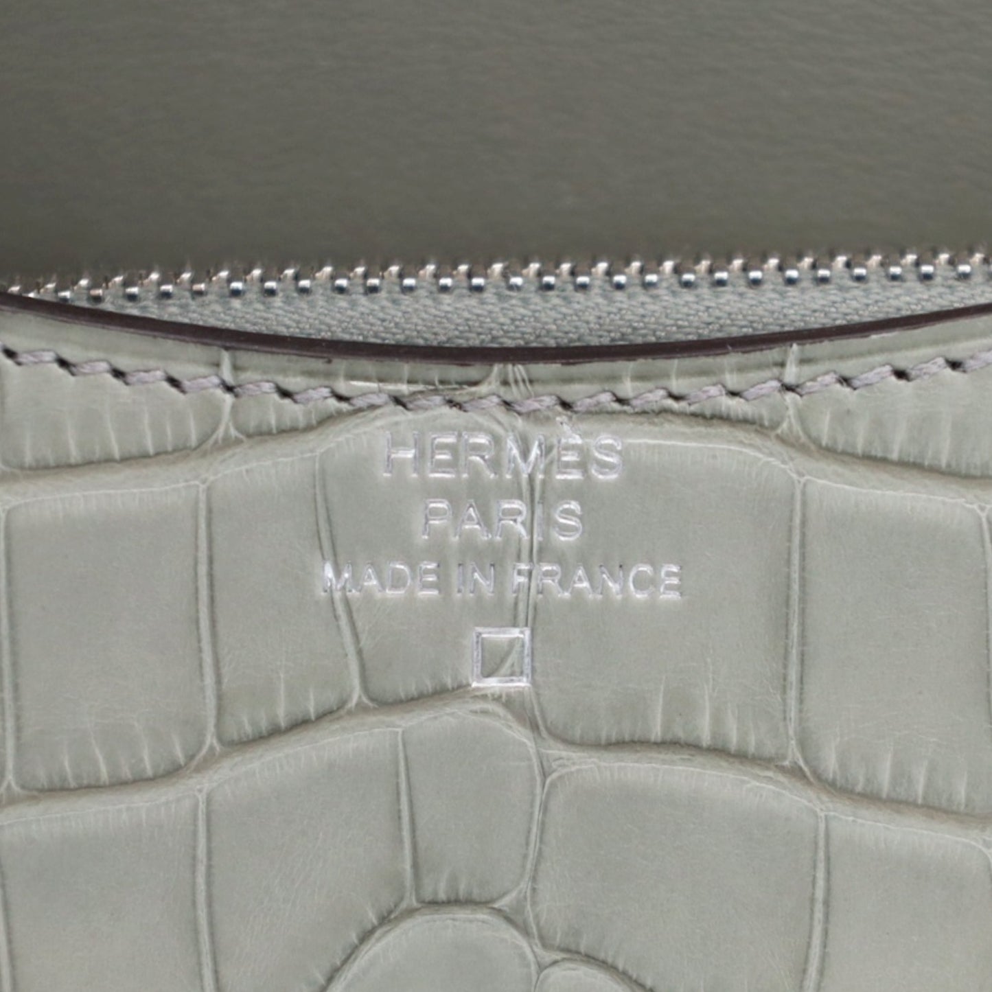 コンスタンススリム　アリゲーターマット　グリシマン　SS 　K刻印