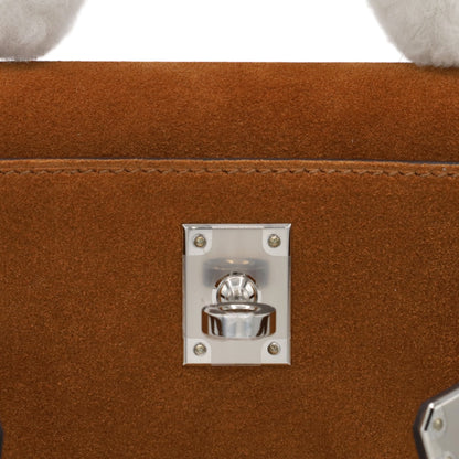 迷你凯莉包 2 泰迪沃斯威夫特木桐灰麂皮本色阿尔赞 SS B 邮票