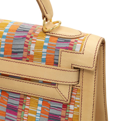 Kelly 32 颤音剪片BoxCalfGP□E印章