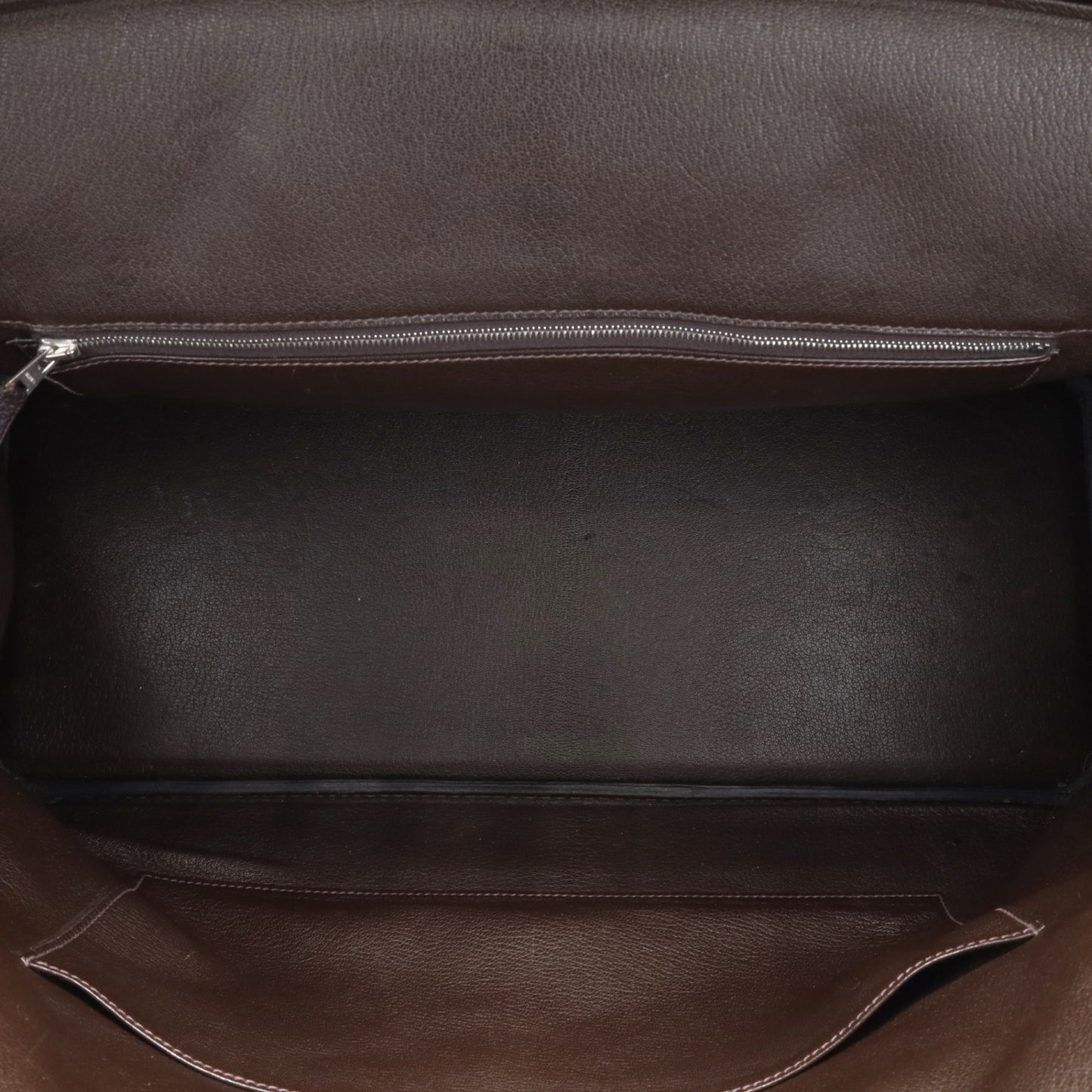 Birkin 45 Long Shoulder Togo Chocolat SS □D stamp