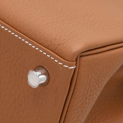 Kelly 25 Togo Gold SS W engraved