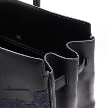 Shadow Birkin 35VeauBarenia Denim Black SS □NStamp