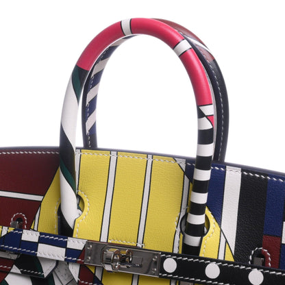 バーキン25　One Two Three and Away We Go　ヴォースイフト　マルチカラー　SS　C刻印