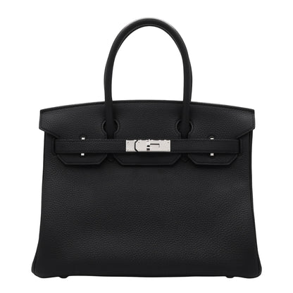 Birkin 30 Togo Black SS C engraved