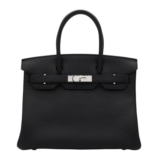 Birkin 30 Togo Black SS C engraved