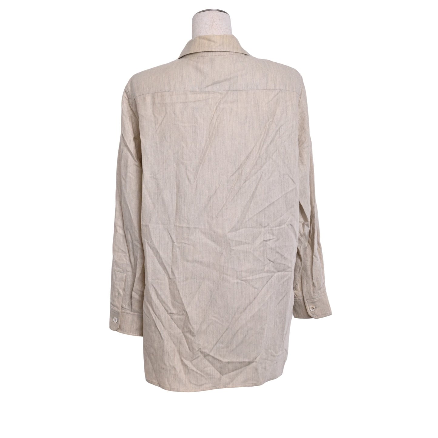 ヴァルーズシャツ　カシミヤ　アイボリー　36