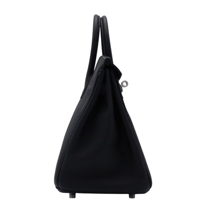 Birkin 25 Togo Black SS KStamp
