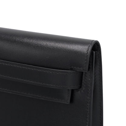 ケリーエラン　ボックスカーフ　ブラック　GP　□D刻印