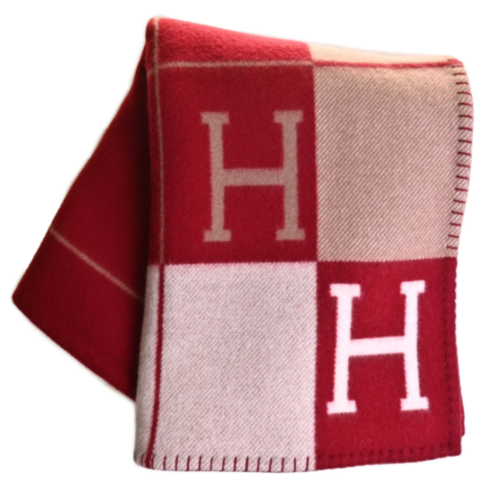 プレートアヴァロン3　毛　カシミヤ　エクリュ　ルージュアッシュ