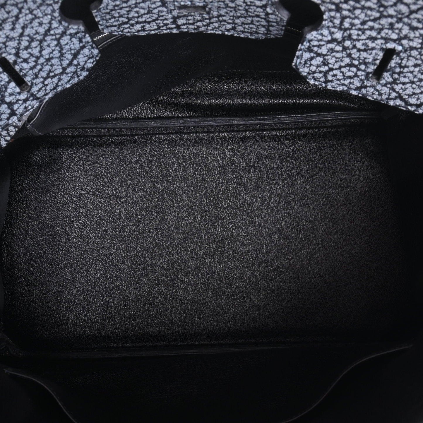 Birkin 35 Buffle Skipper Dalmatian Black SS □E engraved