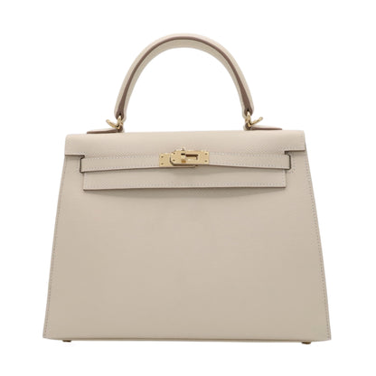 Kelly 25 Vo-Epsom　CraieChampagne gold hardware KStamp