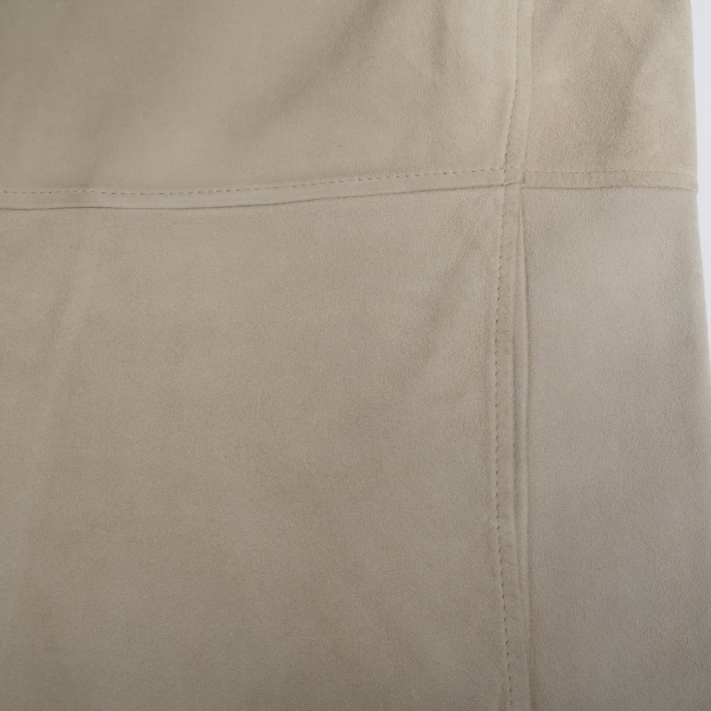 ヴァルーズ　ベスト　スエード　アイボリー　36