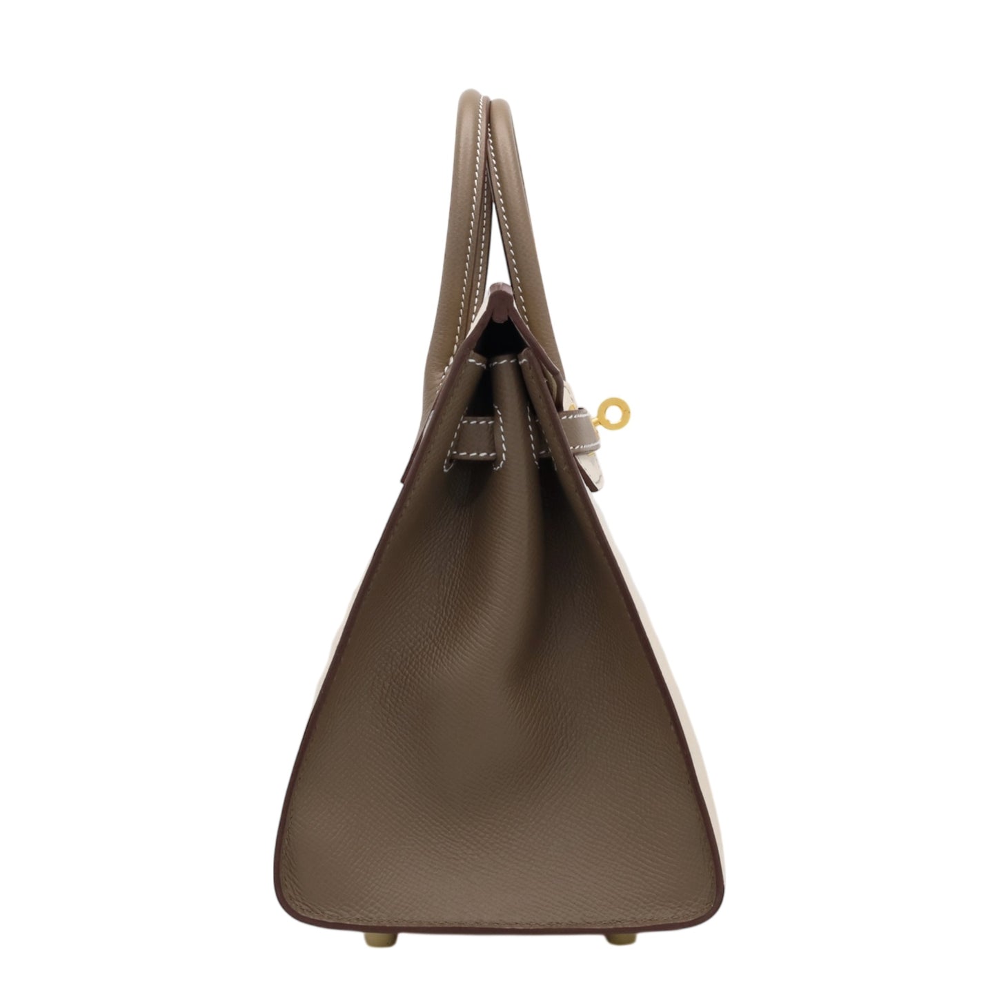 バーキン25　パーソナルオーダー　セリエ　ヴォーエプソン　クレ　エトゥープ　マットGP　Z刻印