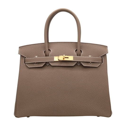 バーキン30　トゴ　エトゥープ　GP　K刻印